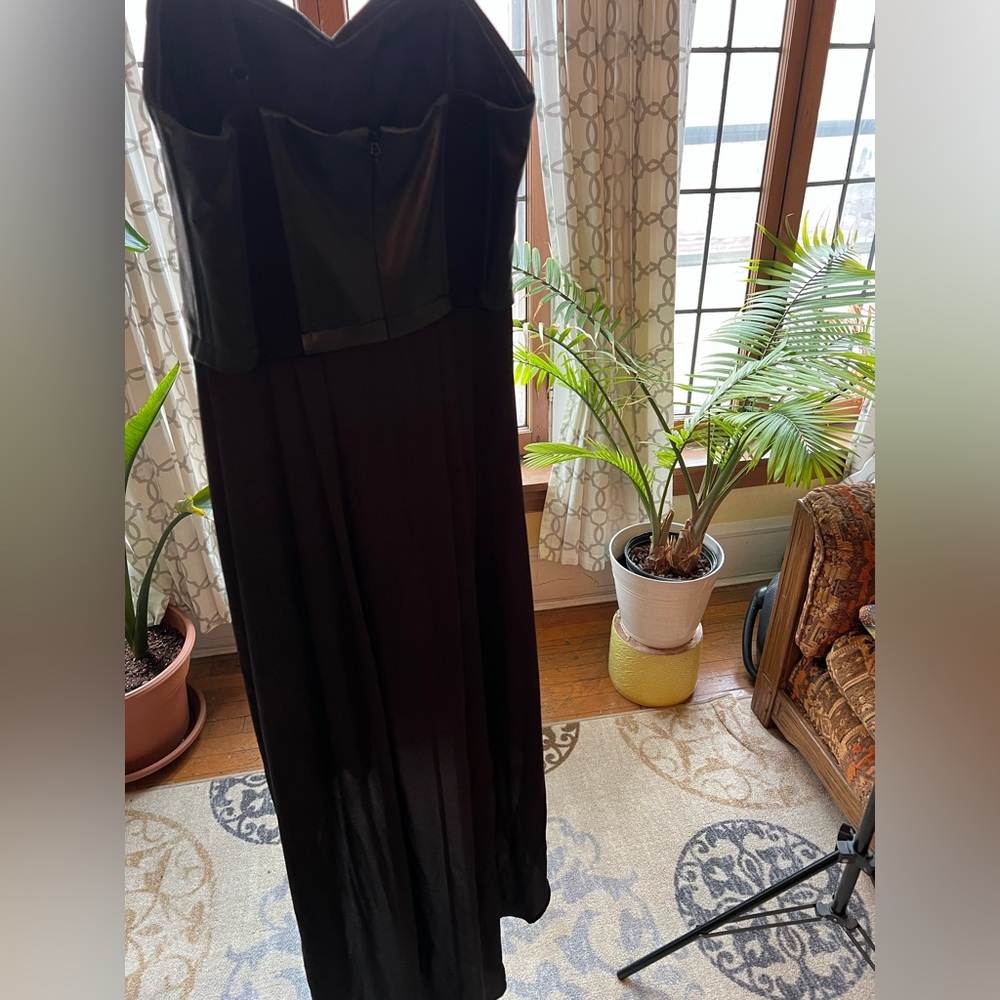 BCBG MAX LEATHER BUSTIER DRESS XS. Only worn a couple times